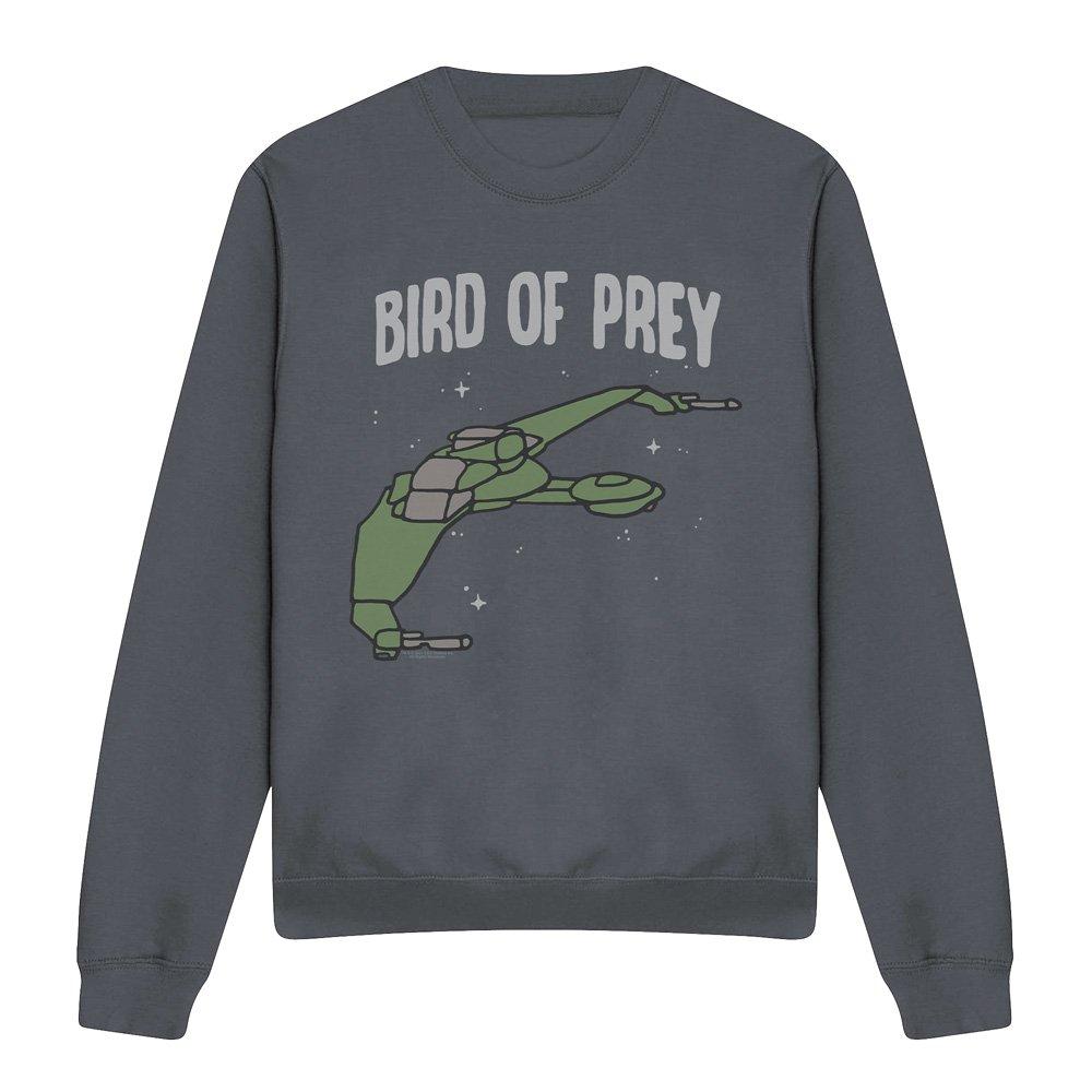 Charcoal - Star Trek - Star Trek The Bird Of War Crew Sweatshirt Charcoa - 4
