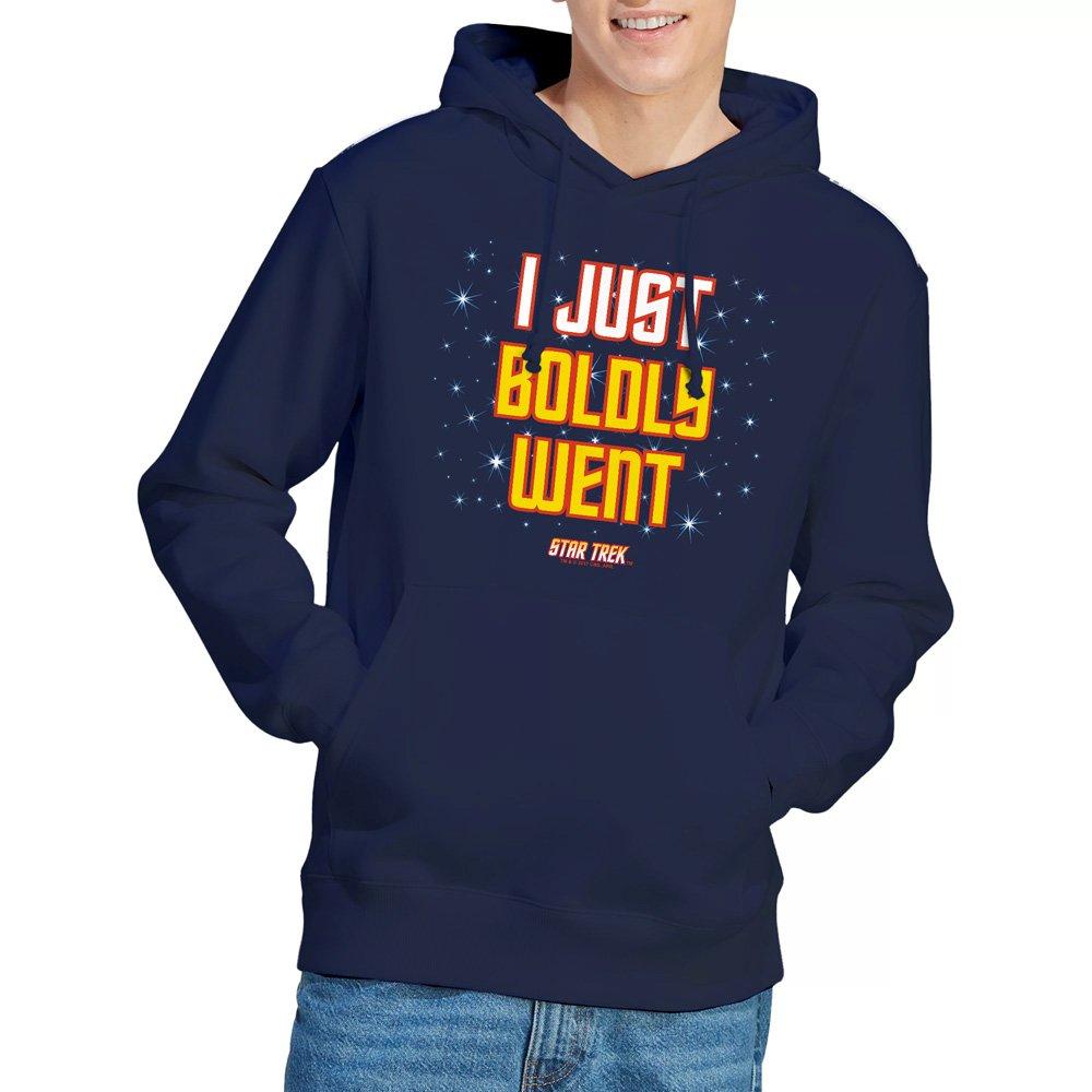 Navy - Star Trek - Star Trek Boldly Went Hoodie Navy - 1