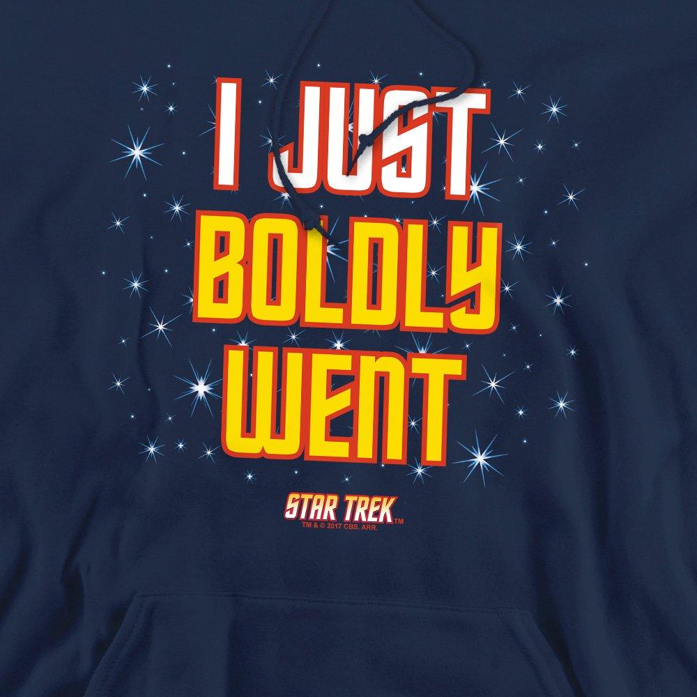 Navy - Star Trek - Star Trek Boldly Went Hoodie Navy - 2