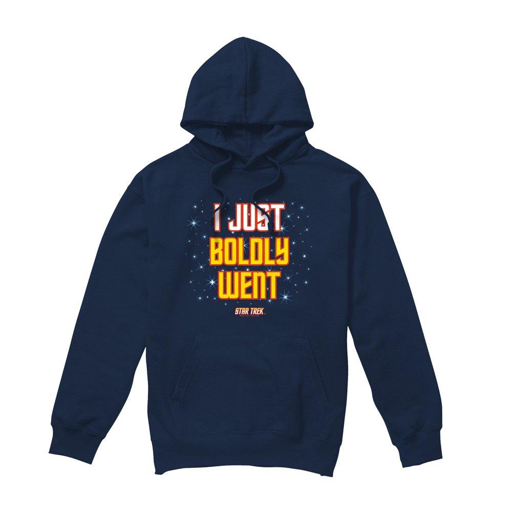 Navy - Star Trek - Star Trek Boldly Went Hoodie Navy - 4