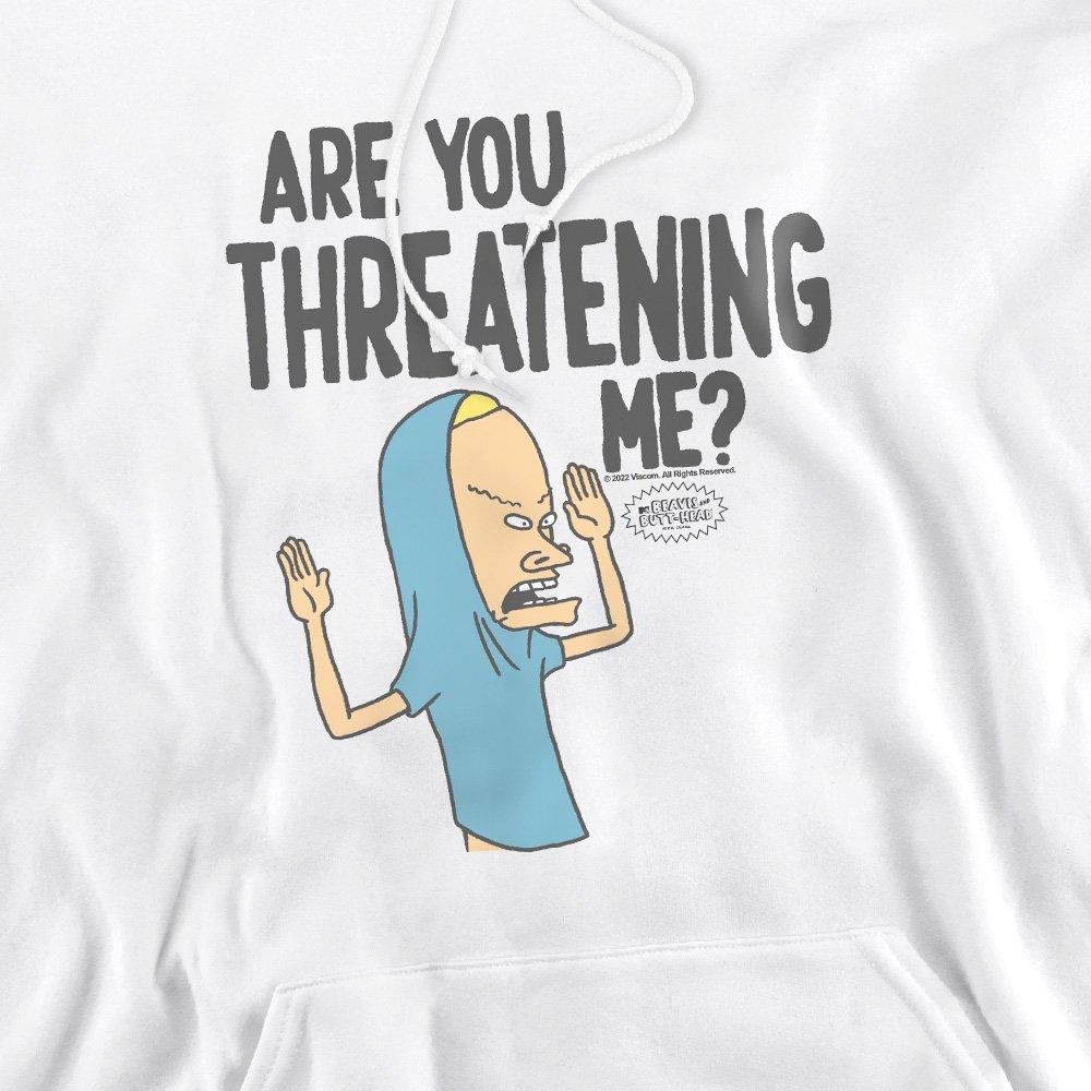 White - Other - MTV Are You Threatening Me? Unisex Hoodie White - 2