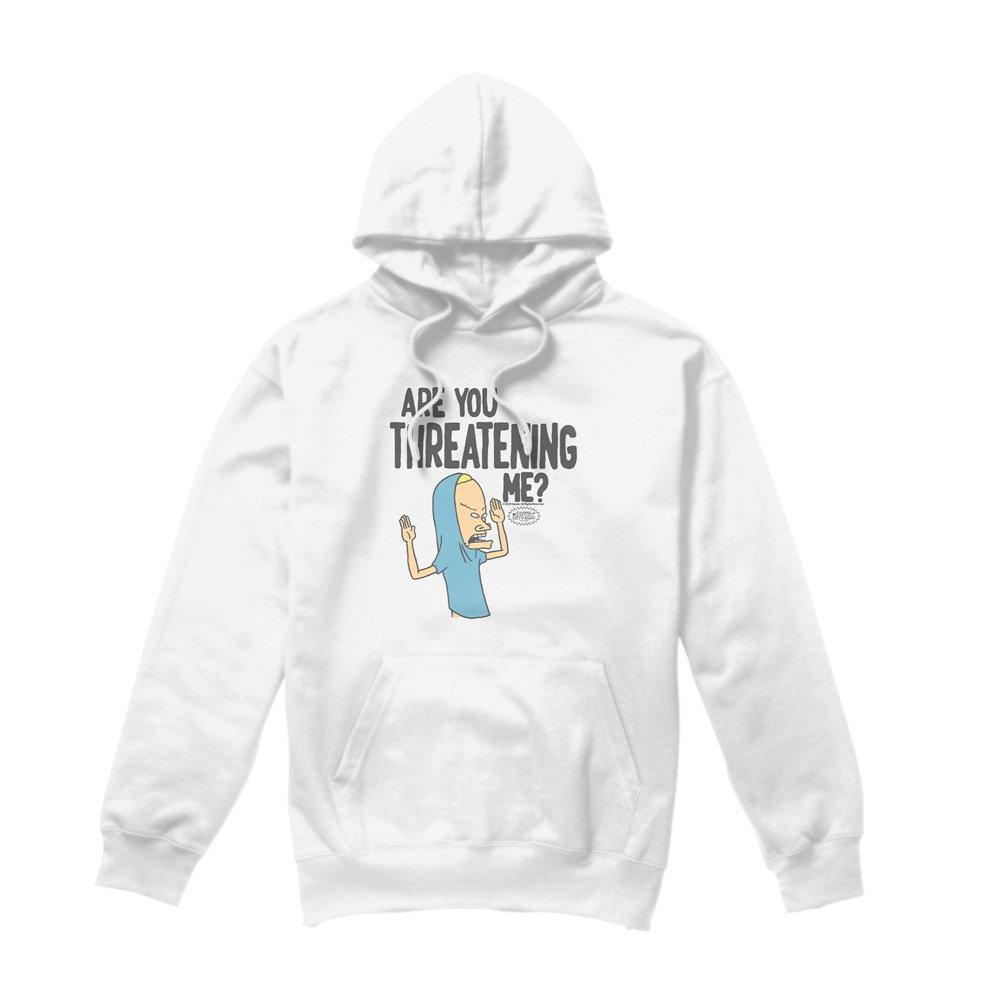 White - Other - MTV Are You Threatening Me? Unisex Hoodie White - 4