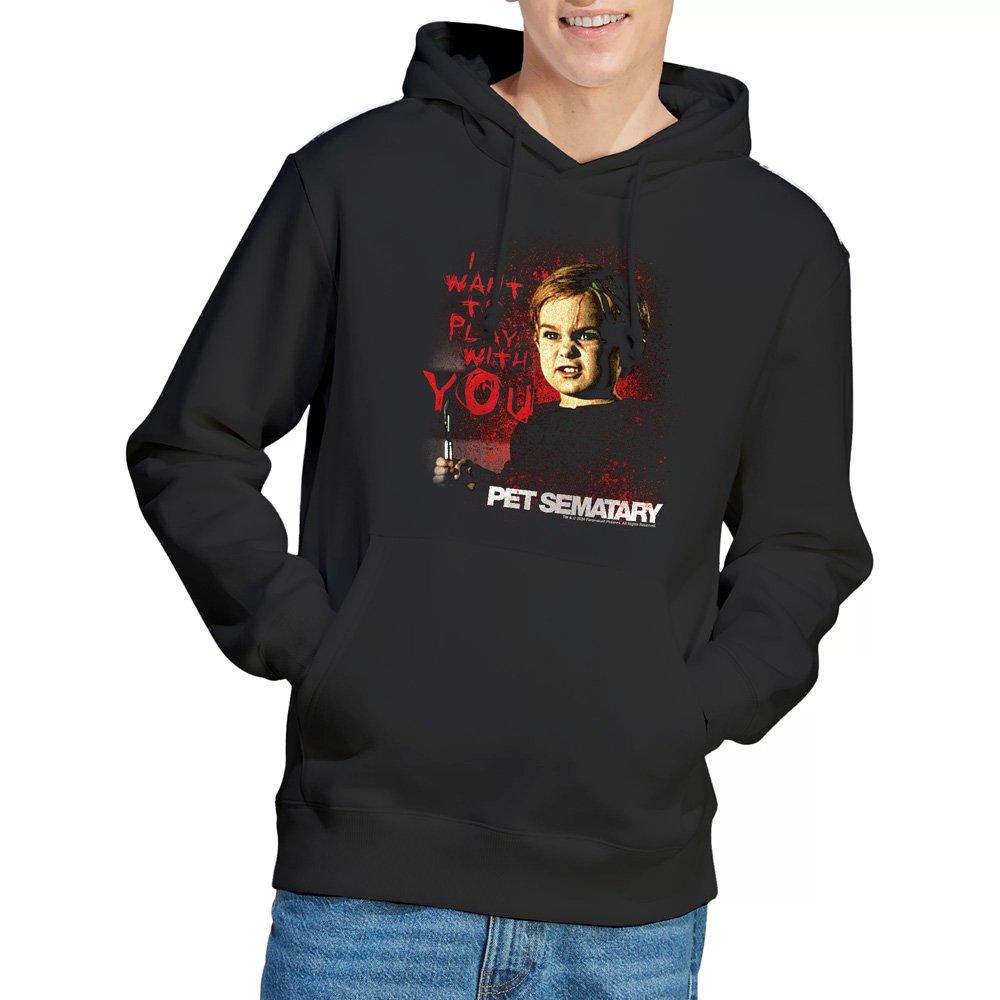 Black - Other - Pet Sematary I Want To Play Hoddie Black - 1