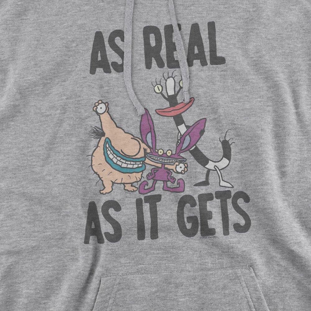 Light Grey - Other - Aaahh Real Monsters As Real As It Gets Unisex Hood - 2