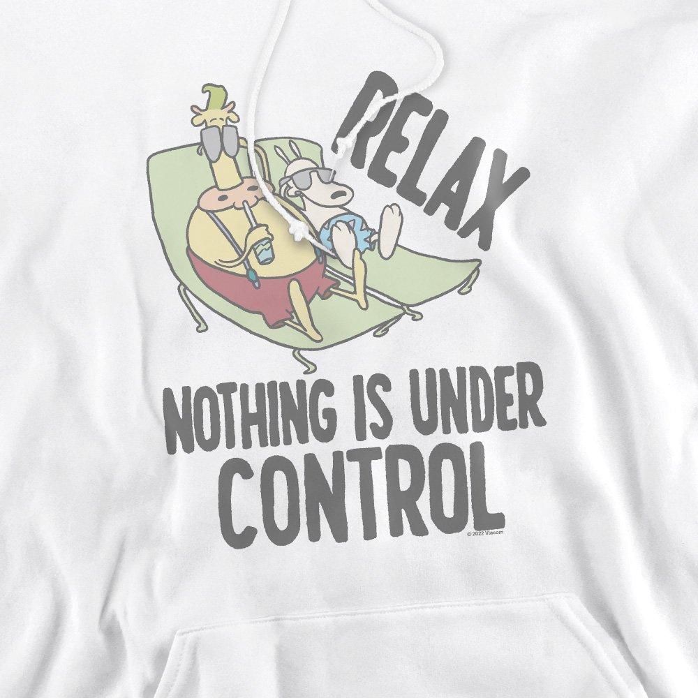 White - Other - RockoS Modern Life Relax Unisex Hoodie White - 2