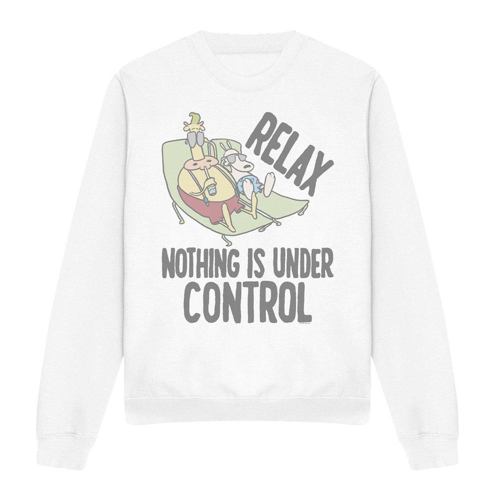 White - Other - RockoS Modern Life Relax Unisex Crew Sweatshirt - 4