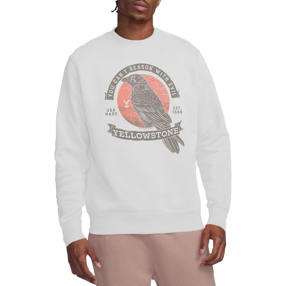 White - Other - Yellowstone Evil Bird Crew Sweatshirt White - 1