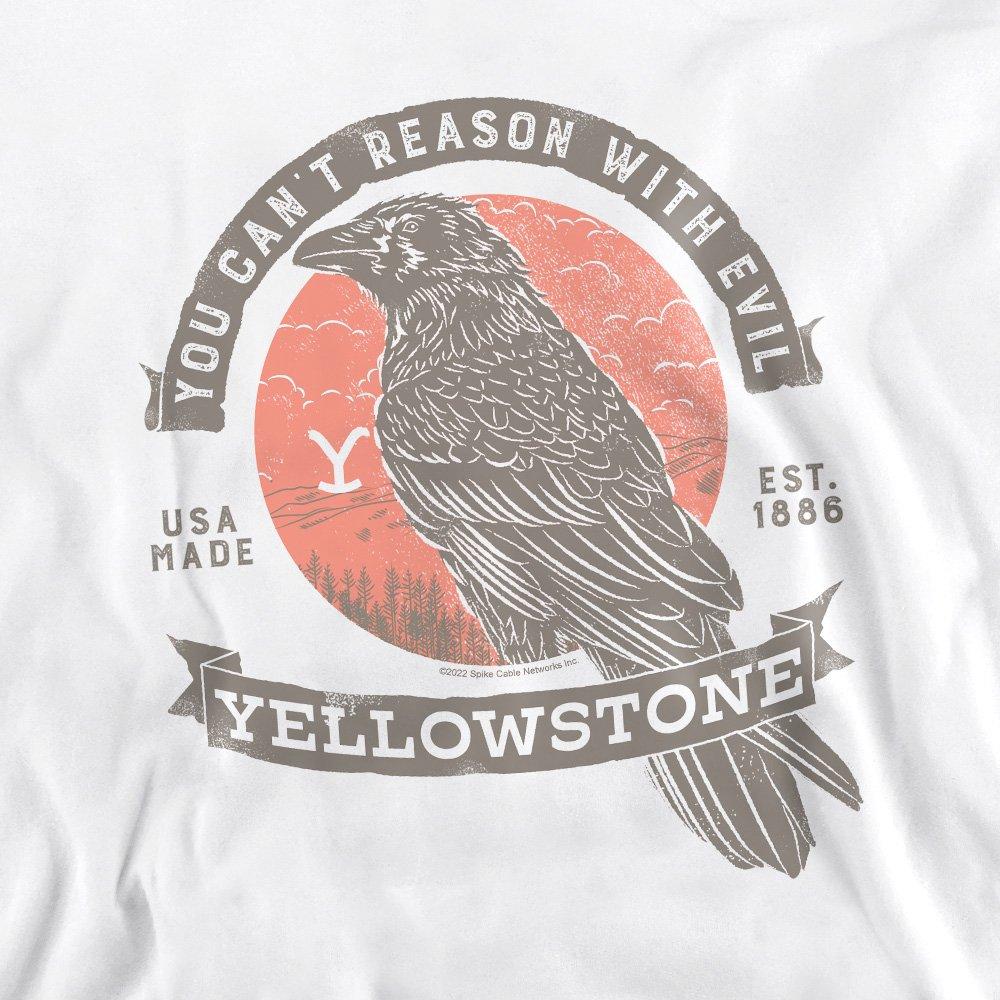 White - Other - Yellowstone Evil Bird Crew Sweatshirt White - 2