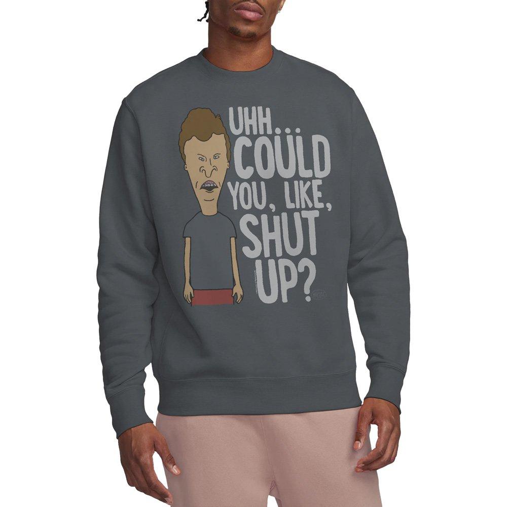 Other MTV Could You Like Shut Up? Crew Sweatshirt Charc