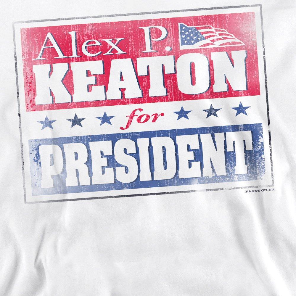 White - Other - Family Ties Alex For President Crew Sweatshirt Wh - 2