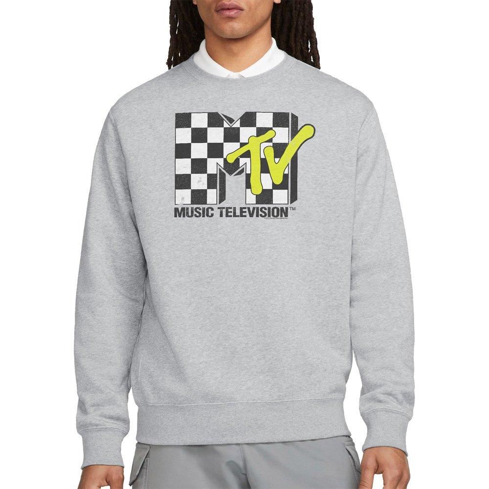 Light Grey - Other - MTV Checker Board Logo Crew Sweatshirt Athletic H - 1