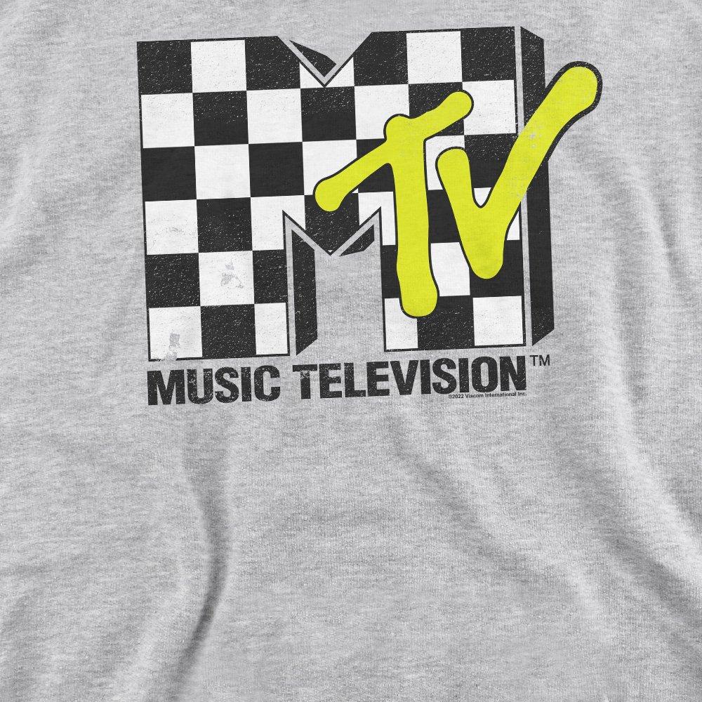 Light Grey - Other - MTV Checker Board Logo Crew Sweatshirt Athletic H - 2