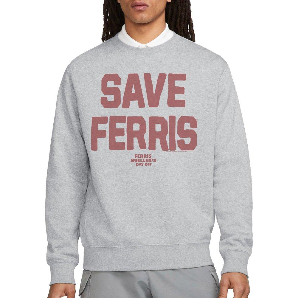 Light Grey - Other - Ferris Bueller The Save Ferris Unisex Crew Sweatsh - 1