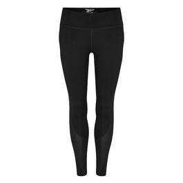 Reebok Workout Ready Mesh Leggings Womens Gym Legging