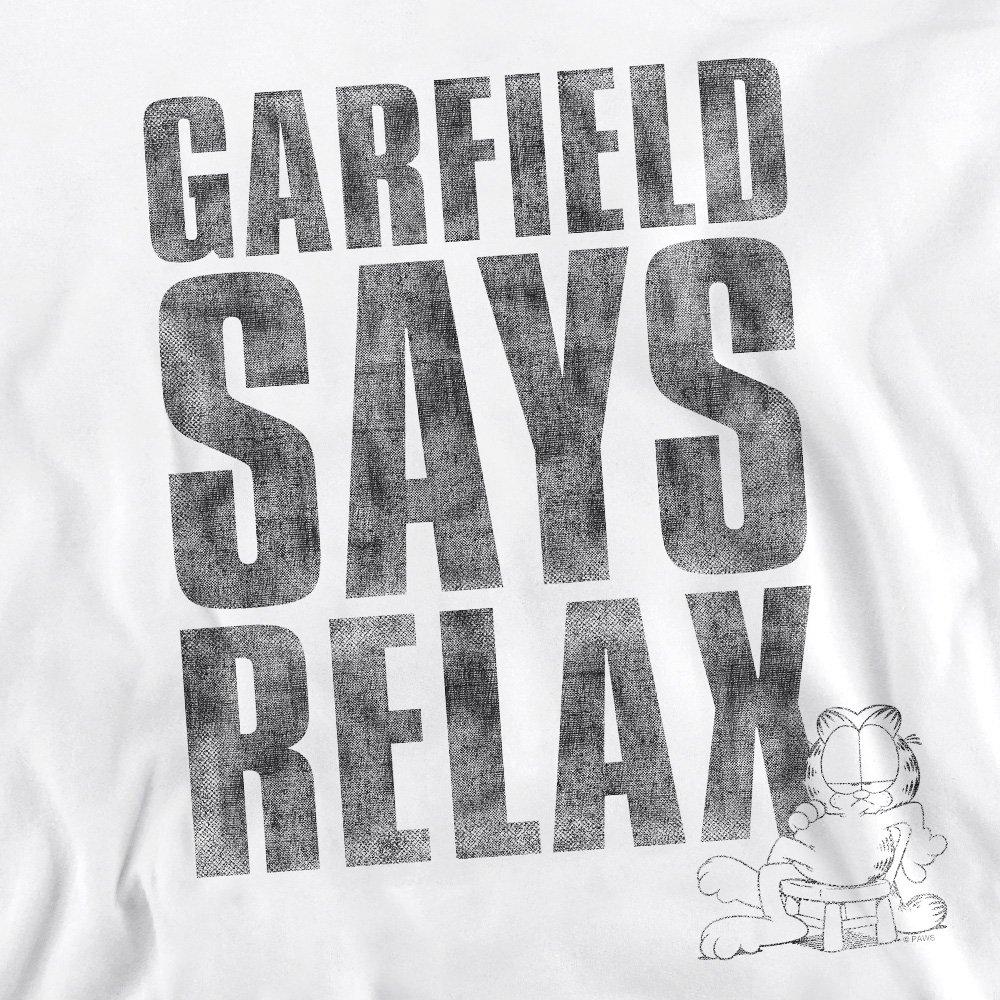 White - Garfield - Garfield Relax Crew Sweatshirt White - 2