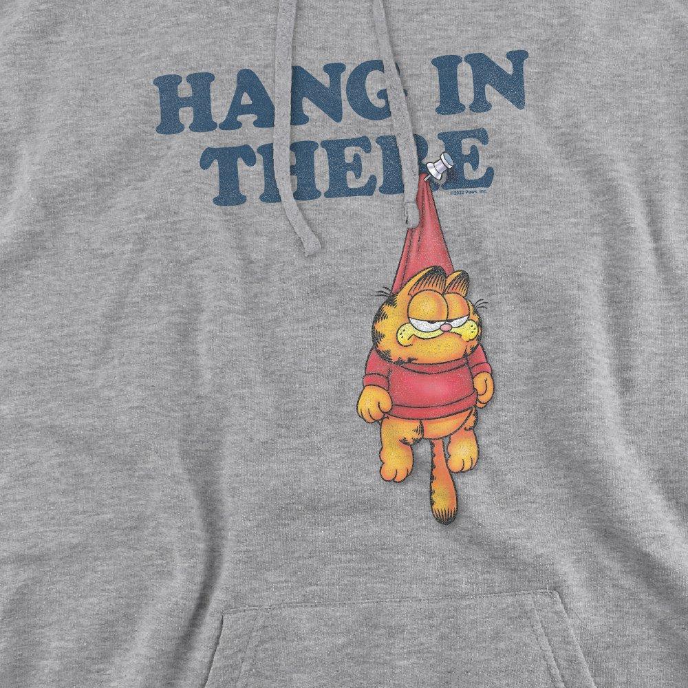 Light Grey - Garfield - Garfield Hang In There Hoddie Athletic Heather - 2