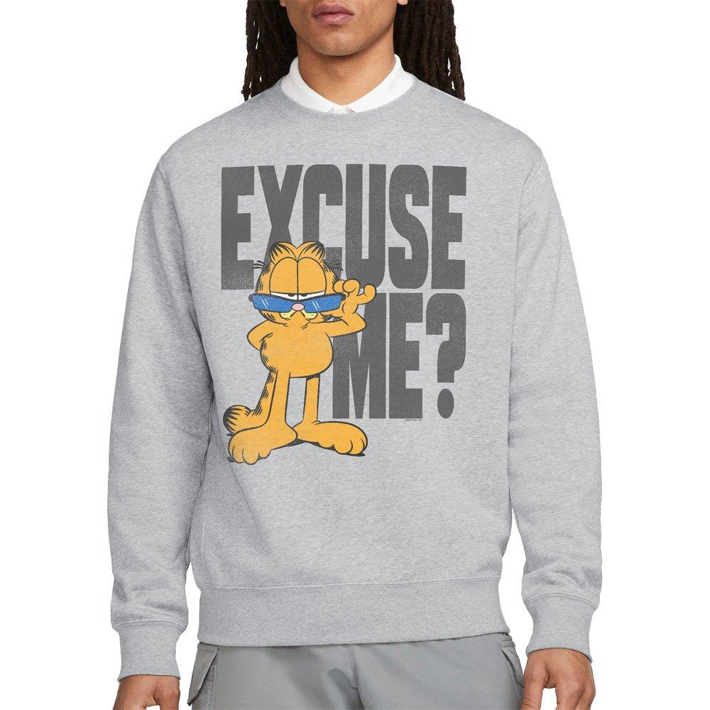 Garfield Garfield Excuse Me? Sweatshirt Athletic Heather