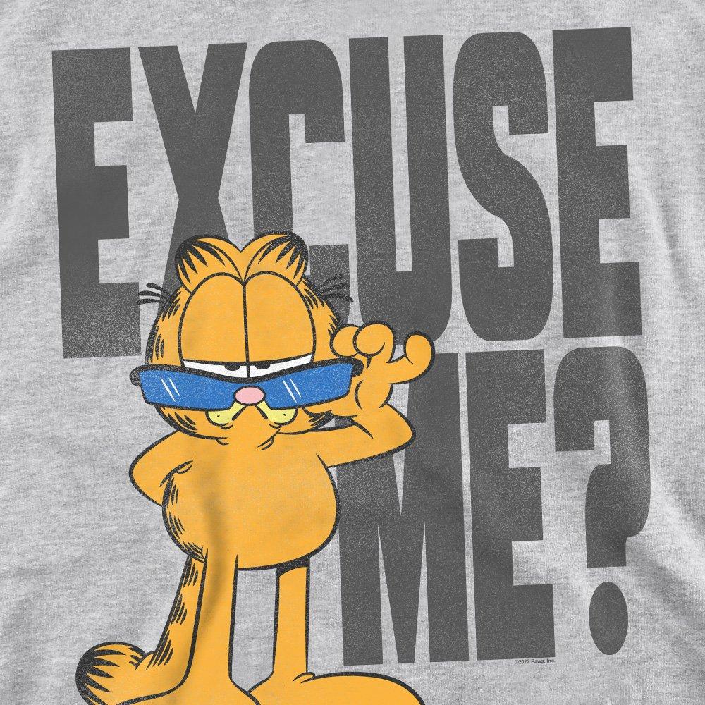Light Grey - Garfield - Garfield Excuse Me? Sweatshirt Athletic Heather - 2