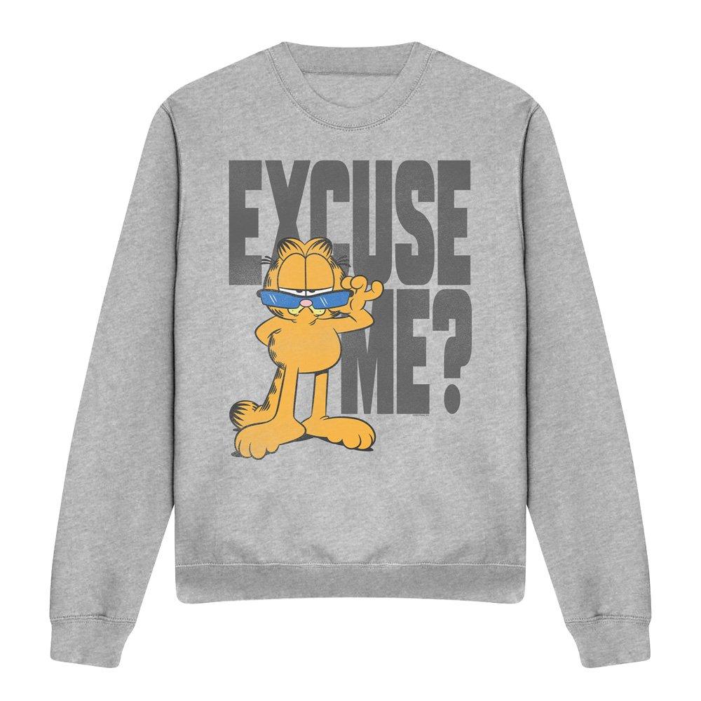 Light Grey - Garfield - Garfield Excuse Me? Sweatshirt Athletic Heather - 4