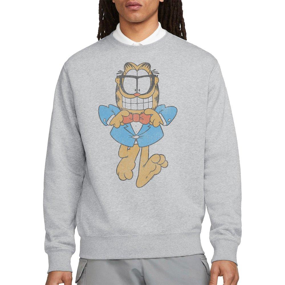 Garfield Garfield Dapper Cat Crew Sweatshirt Athletic Heat