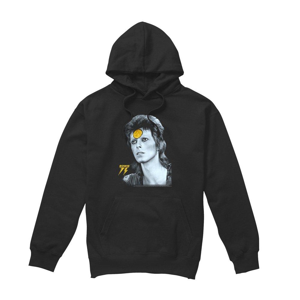 Black - David Bowie - David Bowie Golden Bowie Hoddie Black - 4