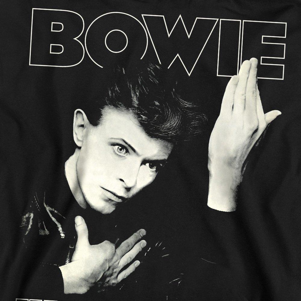 Black - David Bowie - David Bowie Heroes Cover Crew Sweatshirt Black - 2