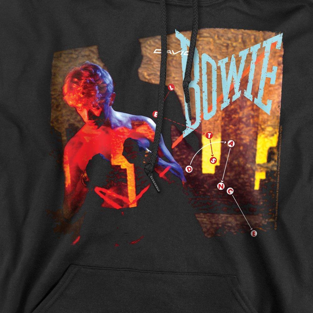 Black - David Bowie - David Bowie Lets Dance Hoddie Black - 2