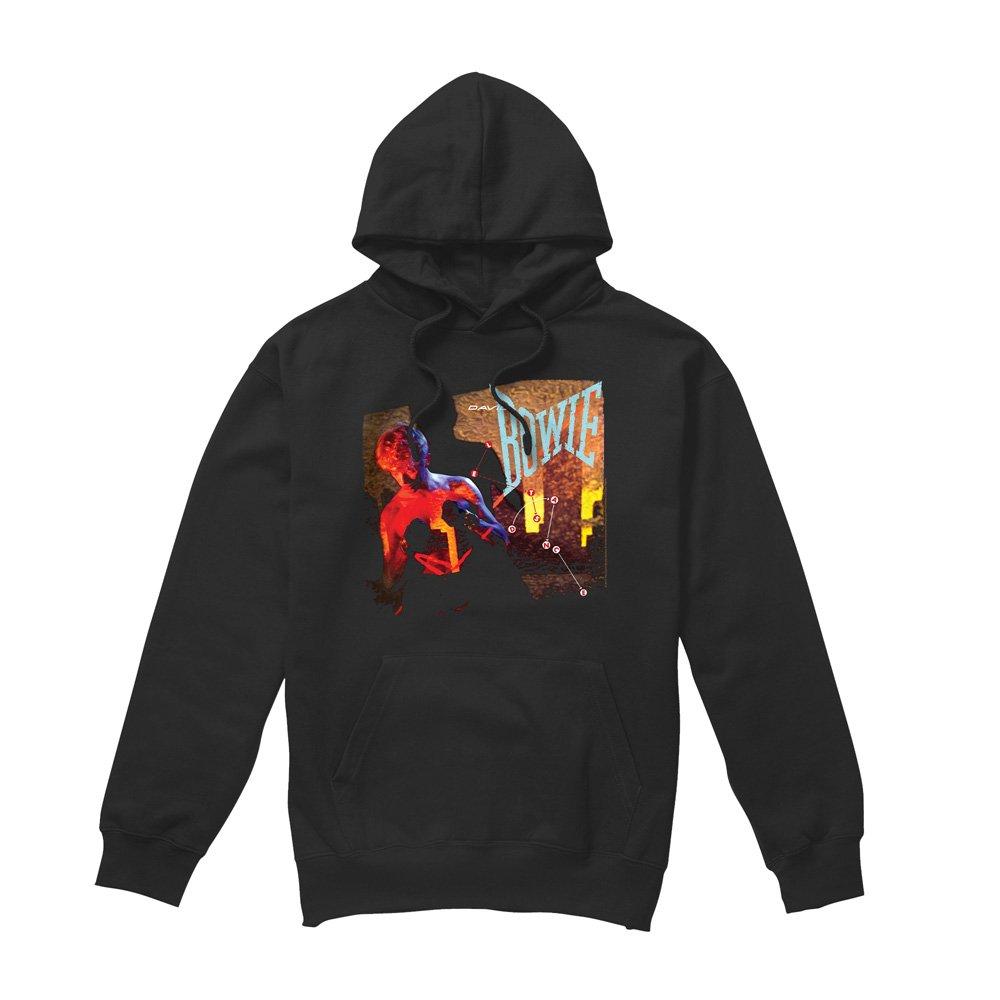 Black - David Bowie - David Bowie Lets Dance Hoddie Black - 4
