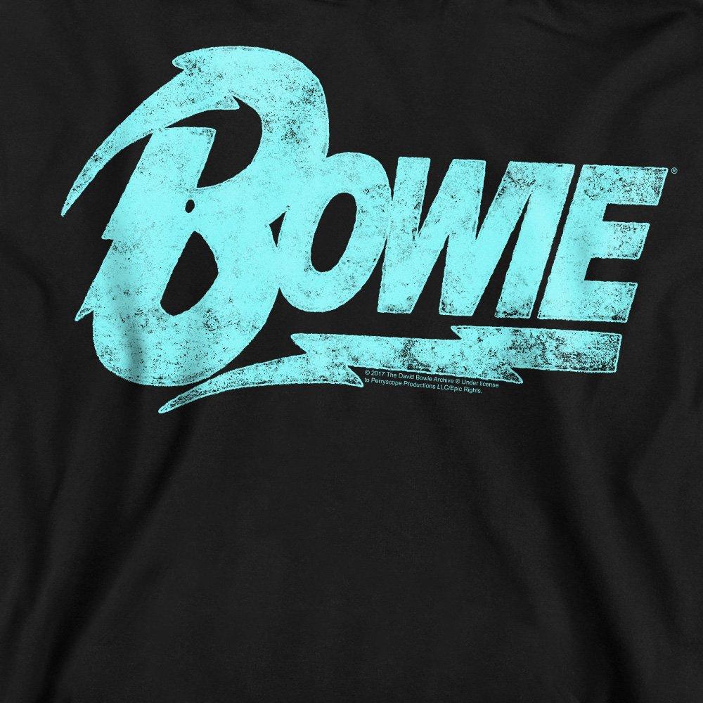 Black - David Bowie - David Bowie Logo Crew Sweatshirt Black - 2