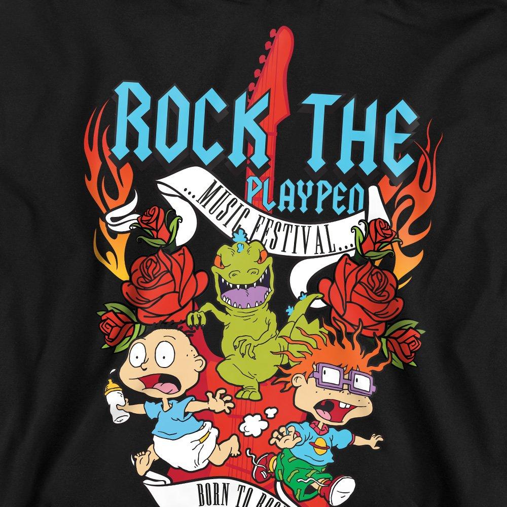 Black - Nickelodeon - Rugrats Rock The Playpen Music Festival Crew Sweat - 2