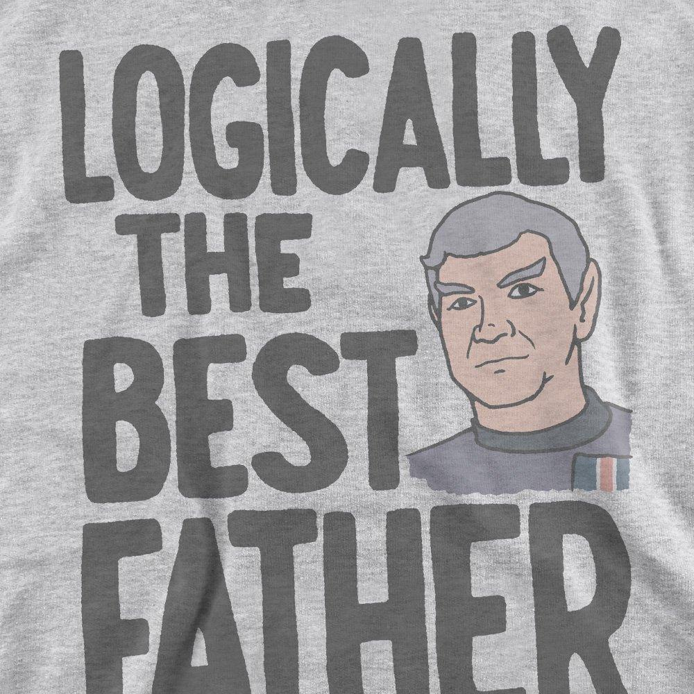 Light Grey - Star Trek - Star Trek Star Trek Logically The Best Father Swea - 2