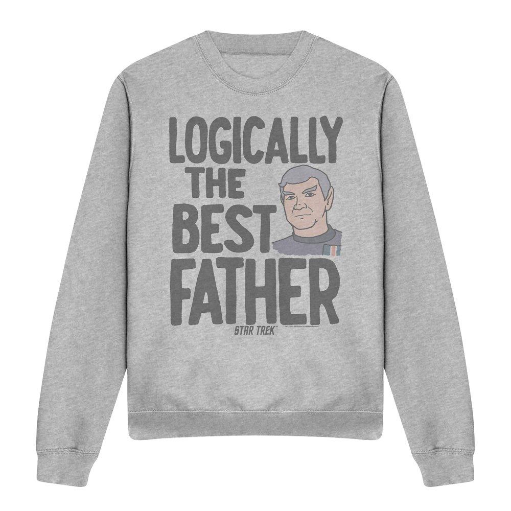 Light Grey - Star Trek - Star Trek Star Trek Logically The Best Father Swea - 4