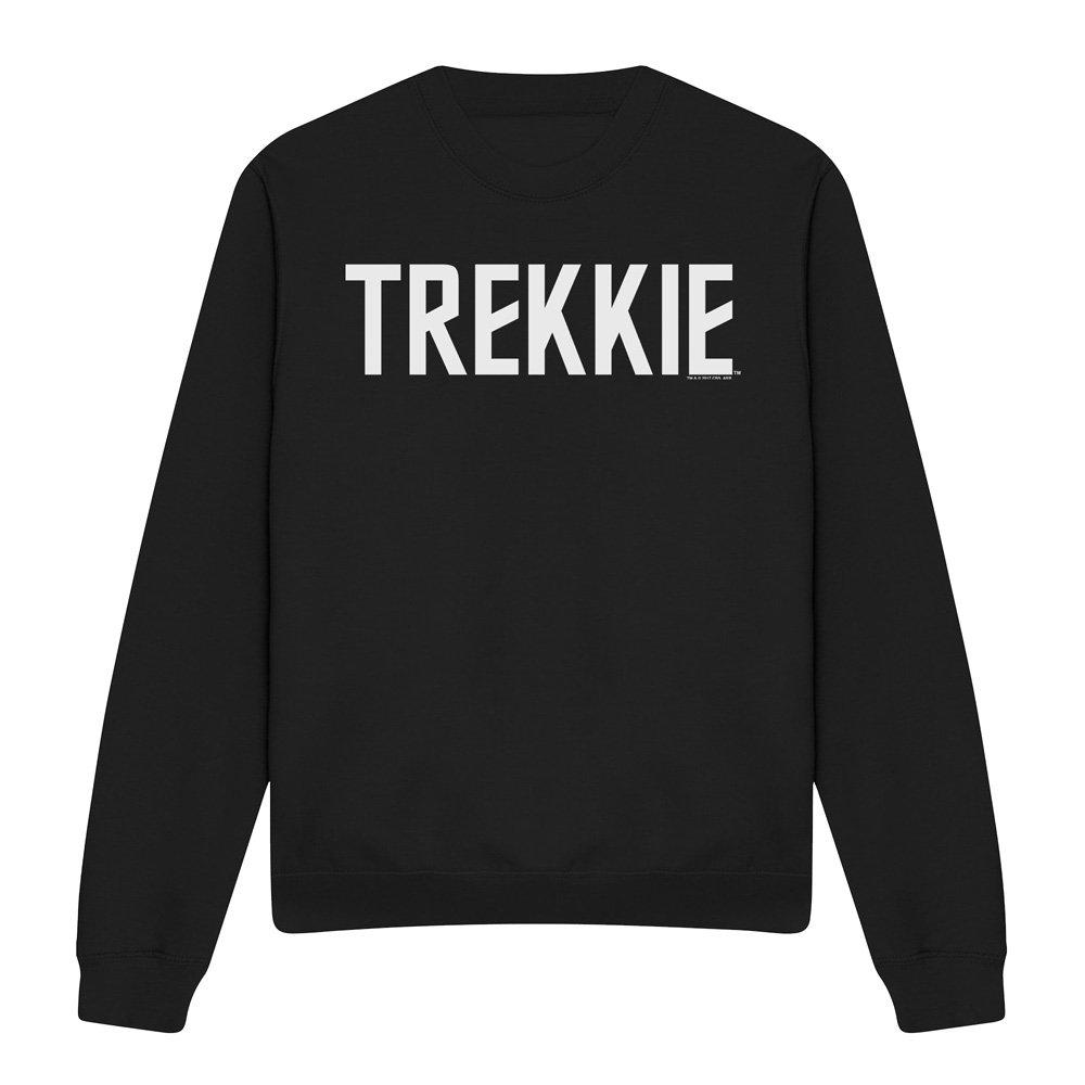 Black - Star Trek - Star Trek Trekkie Crew Sweatshirt Black - 4