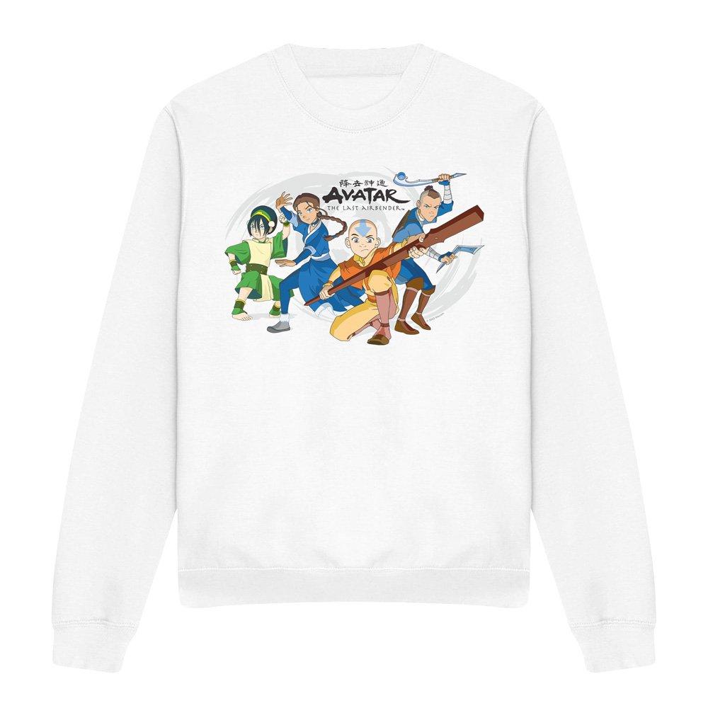 White - Other - Avatar The Last Airbender Avatars Group Crew Sweat - 4