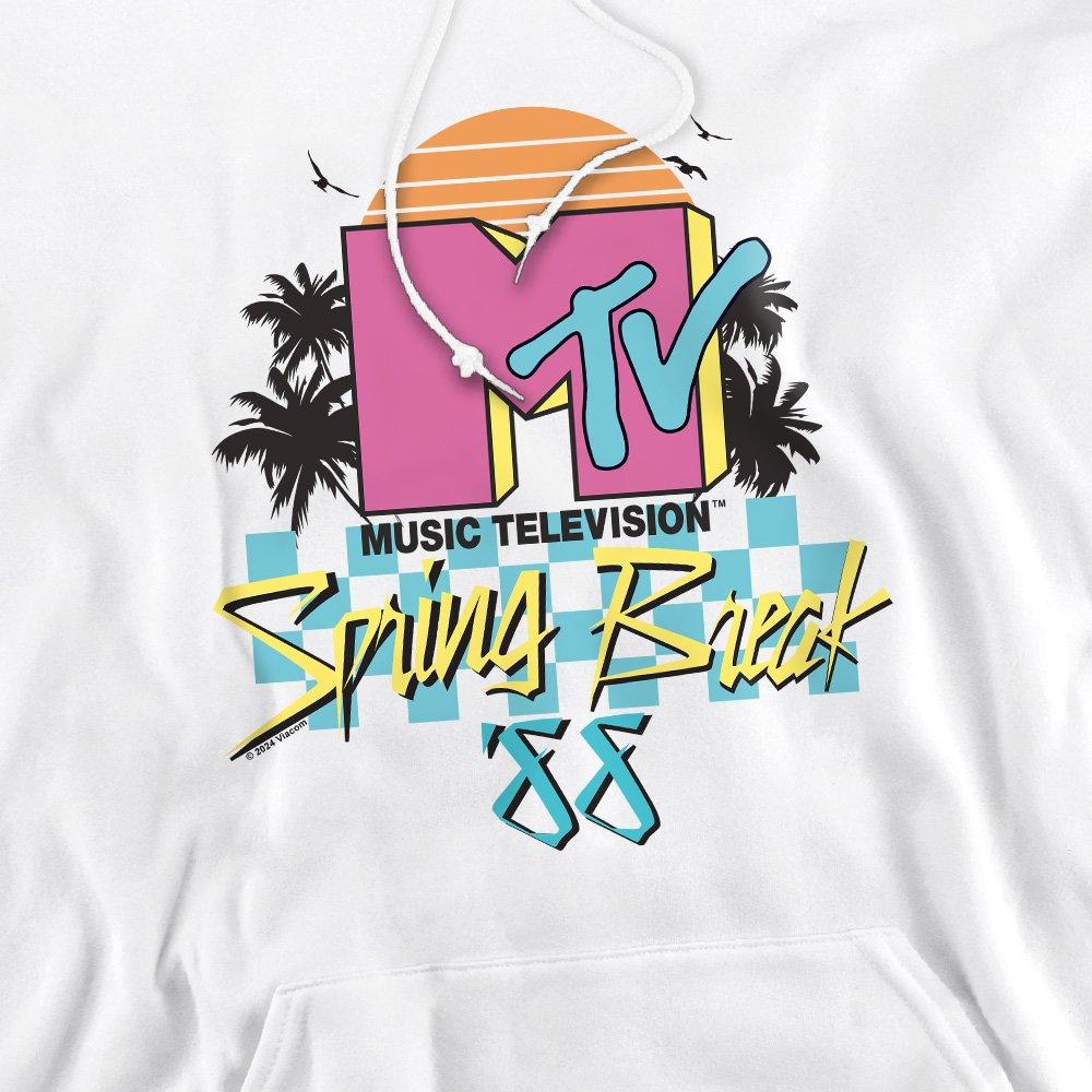 White - Other - MTV Spring Break Checkerboard Unisex Hoodie White - 2