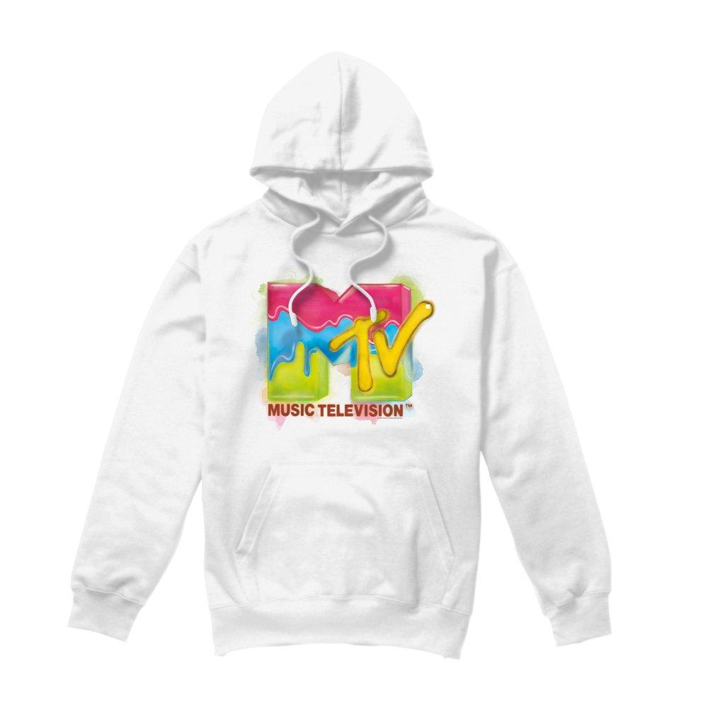 White - Other - MTV Paint Logo Hoodie White - 4