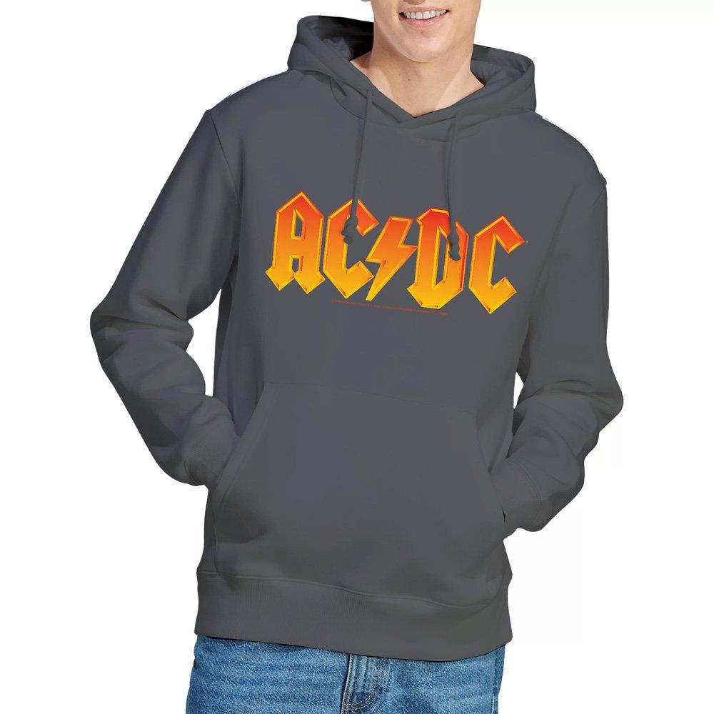 Charcoal - ACDC - AC DC Logo Hoodie Charcoal - 1