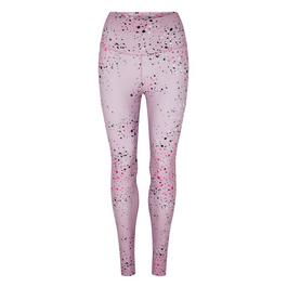 Reebok Lux 2.0 Speckle Modern Safari Leggings Womens Gym Legging