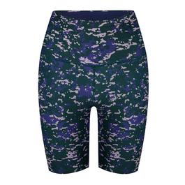 Reebok Speckle Modern Safari Legging Shorts Womens Gym