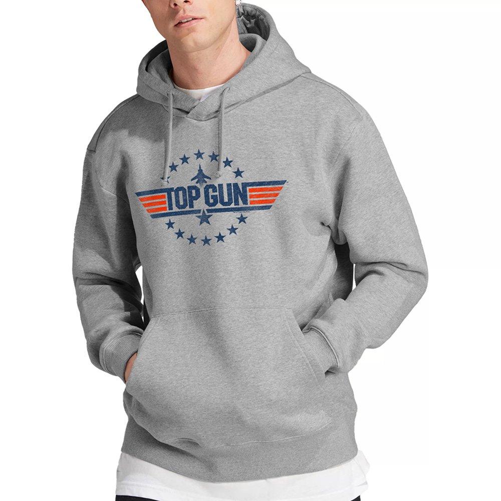 Top Gun Top Gun Star Logo Hoodie Athletic Heather