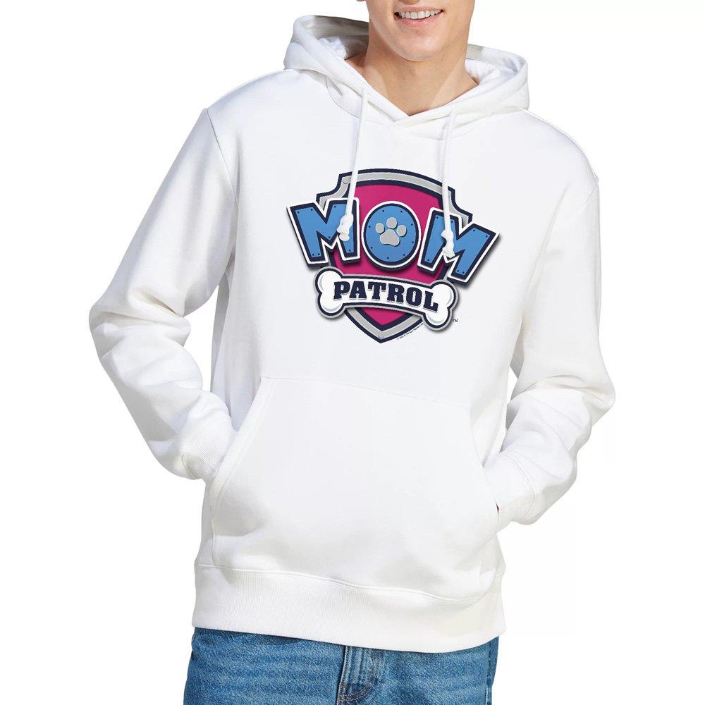 Paw Patrol Men's Mothers Day Mom Patrol Badge Hoodie W - White - XL