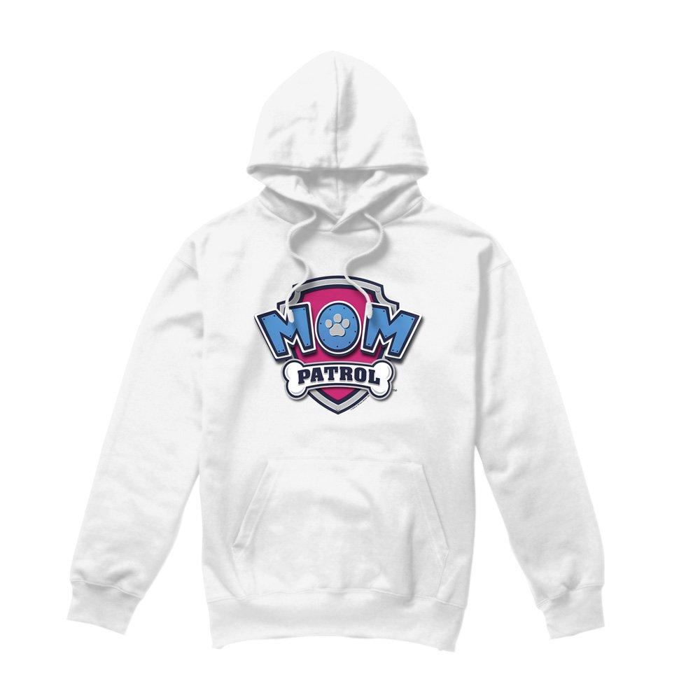 White - Paw Patrol - Paw Patrol MotherS Day Mom Patrol Badge Hoodie W - 4