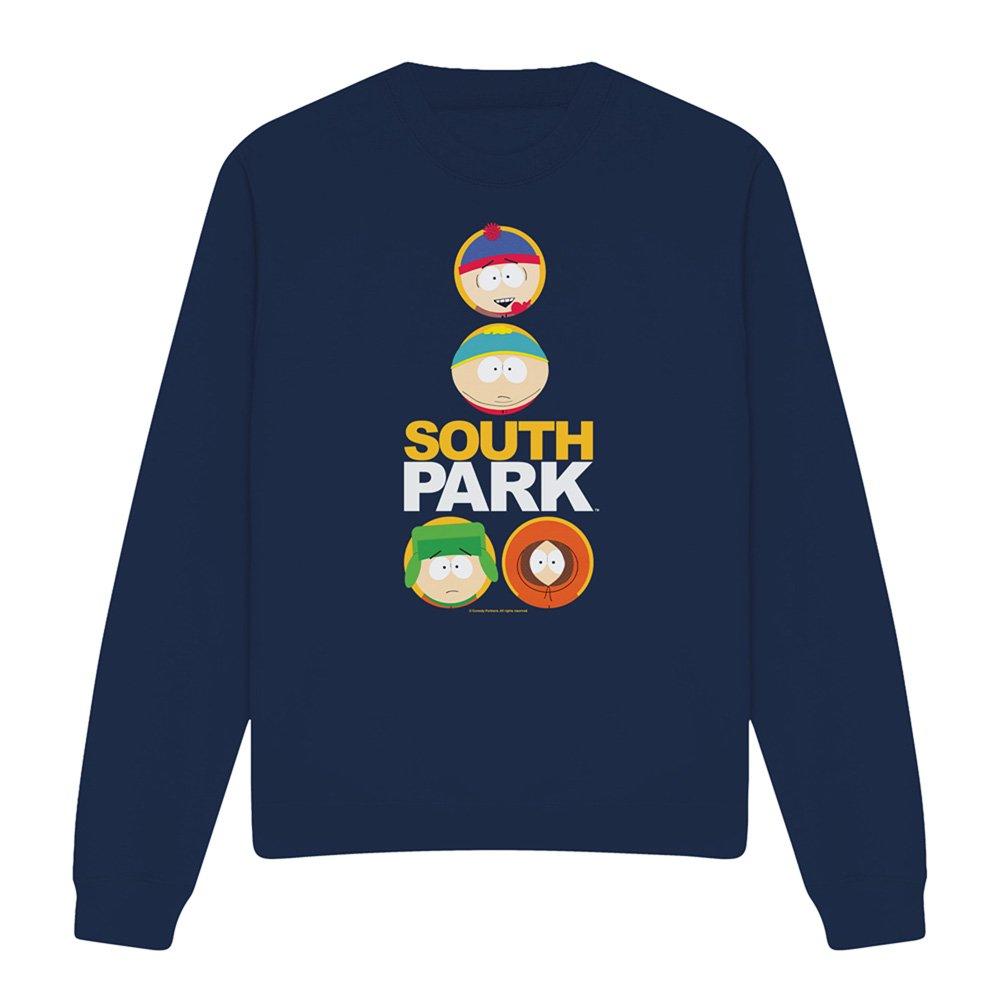 Navy - South Park - South Park Solid Circles-Crew Sweatshirt Navy - 4