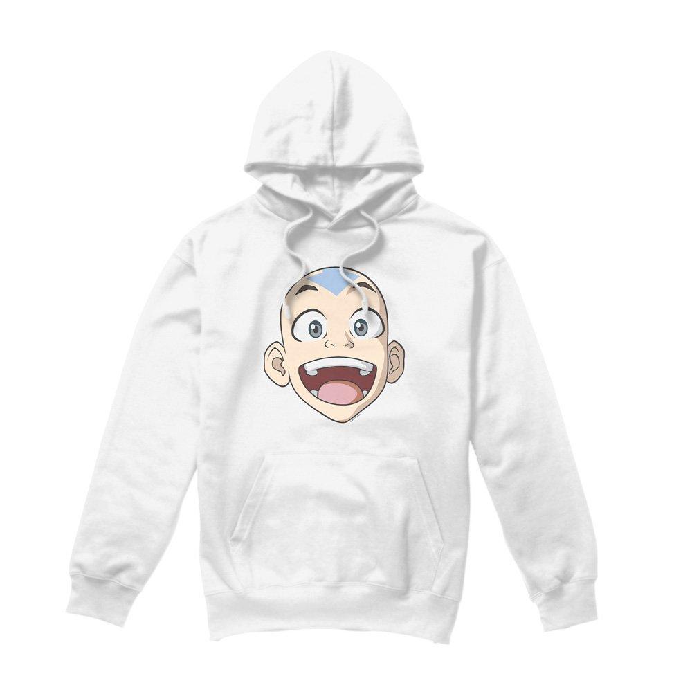 White - Other - Avatar The Last Airbender Big Aang Face Hoddie Wh - 4