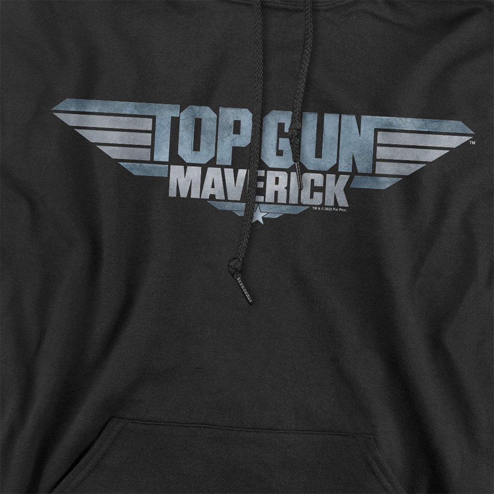 Black - Top Gun - Top Gun: Maverick Maverick Logo Hoodie Black - 2