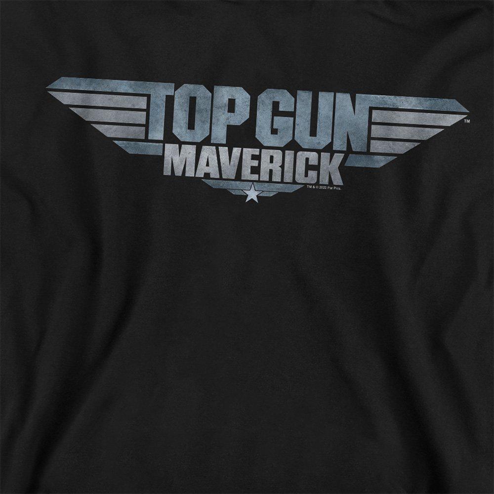 Black - Top Gun - Top Gun: Maverick Maverick Logo Crew Sweatshirt B - 2