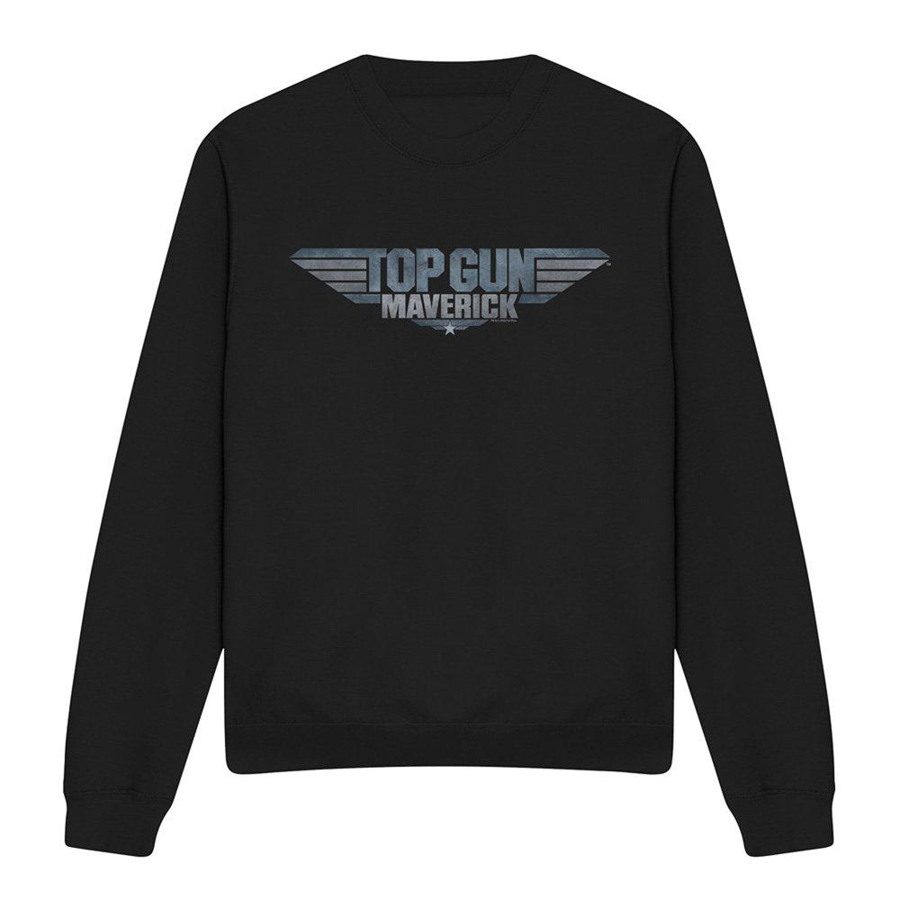 Black - Top Gun - Top Gun: Maverick Maverick Logo Crew Sweatshirt B - 4