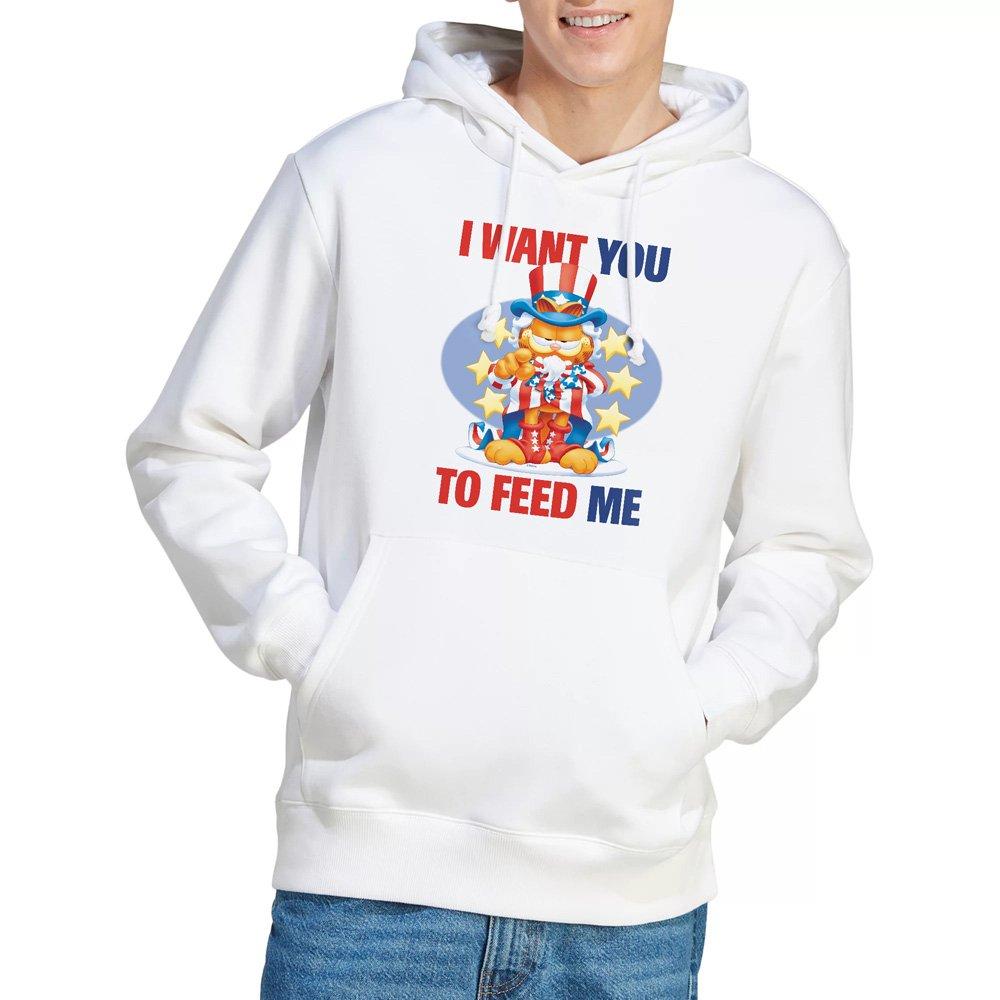 White - Garfield - Garfield I Want You Hoddie White - 1