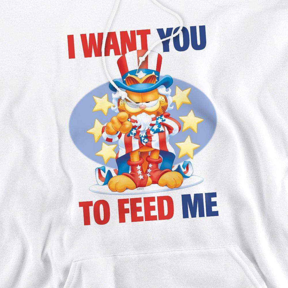 White - Garfield - Garfield I Want You Hoddie White - 2