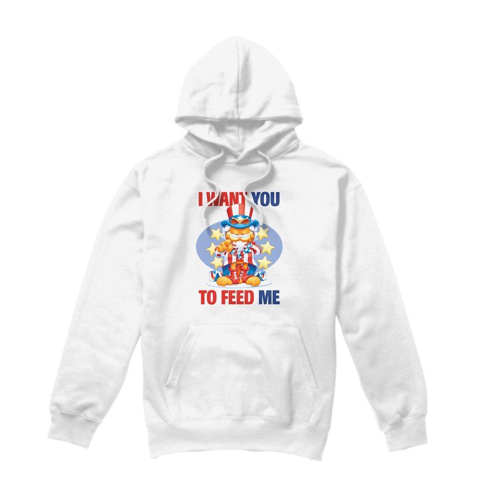 White - Garfield - Garfield I Want You Hoddie White - 4